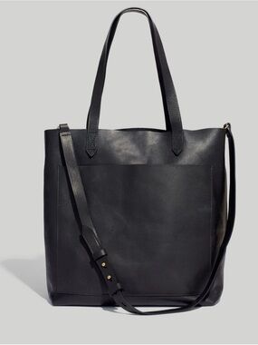 Madewell The Medium Transport Tote in Black ~ Excellent